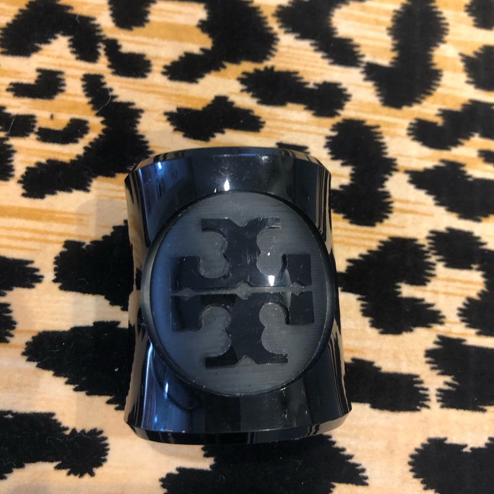 Tory Burch black cuff bracelet